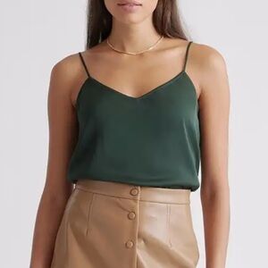 💐 Banana Republic Emerald Green Dress Cami Tank XSP